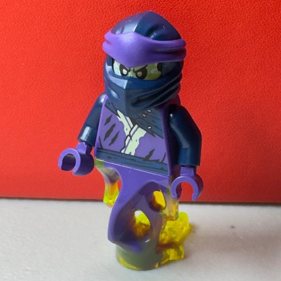 Lego Other - LEGO Ninjago Jay Minifigure njo644 Spinjitzu Burst Purple Lightning Ninja Figure
